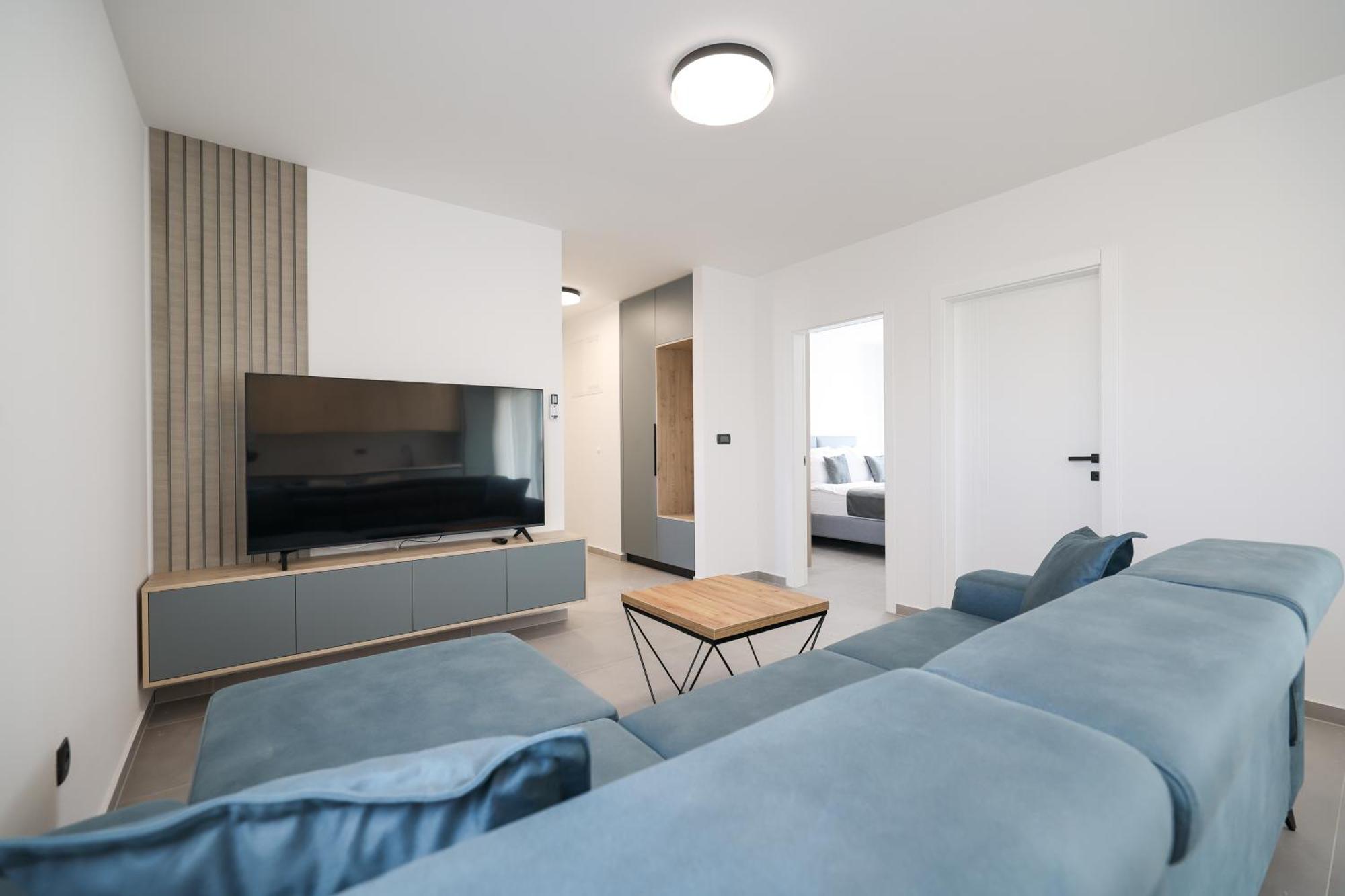 Deluxe Apartments Privlaka On The Sand Bilik gambar