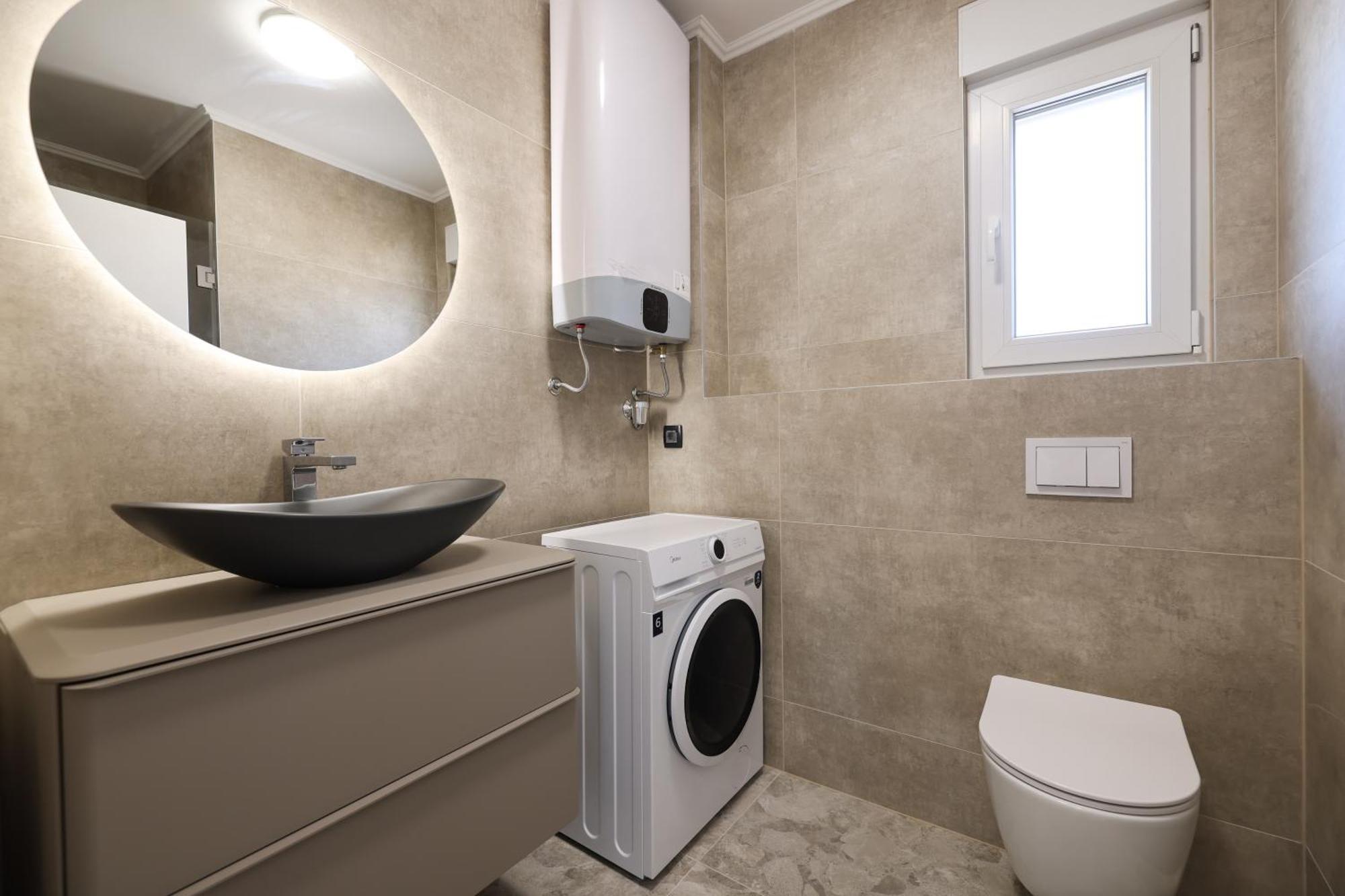 Deluxe Apartments Privlaka On The Sand Bilik gambar